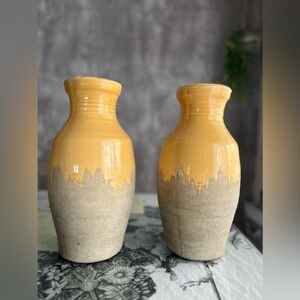 La Dolce Vita two decorative accent vases gift idea vase fall decor